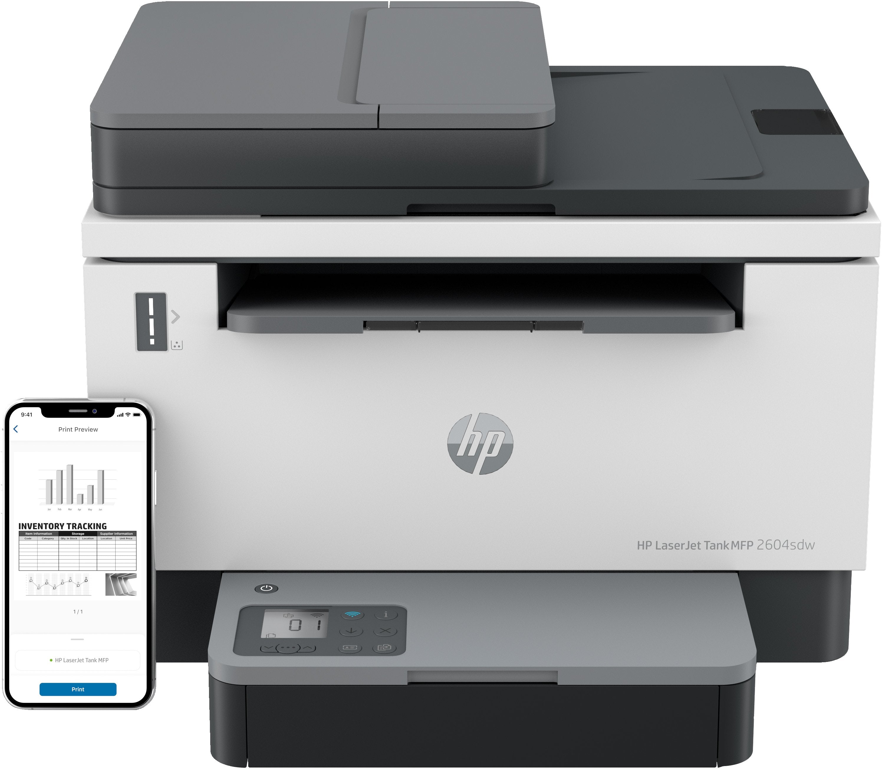 EAN 0195908729303 - HP LaserJet Tank MFP 2604sdw Printer Laser A4 600 x 600 DPI 22 ppm Wifi imagen 6