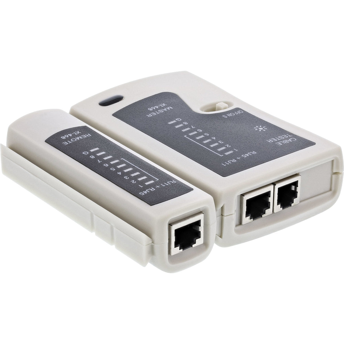 Comprobador Inline Para Cables Y Conectores Rj45 Con 9 Led De Control