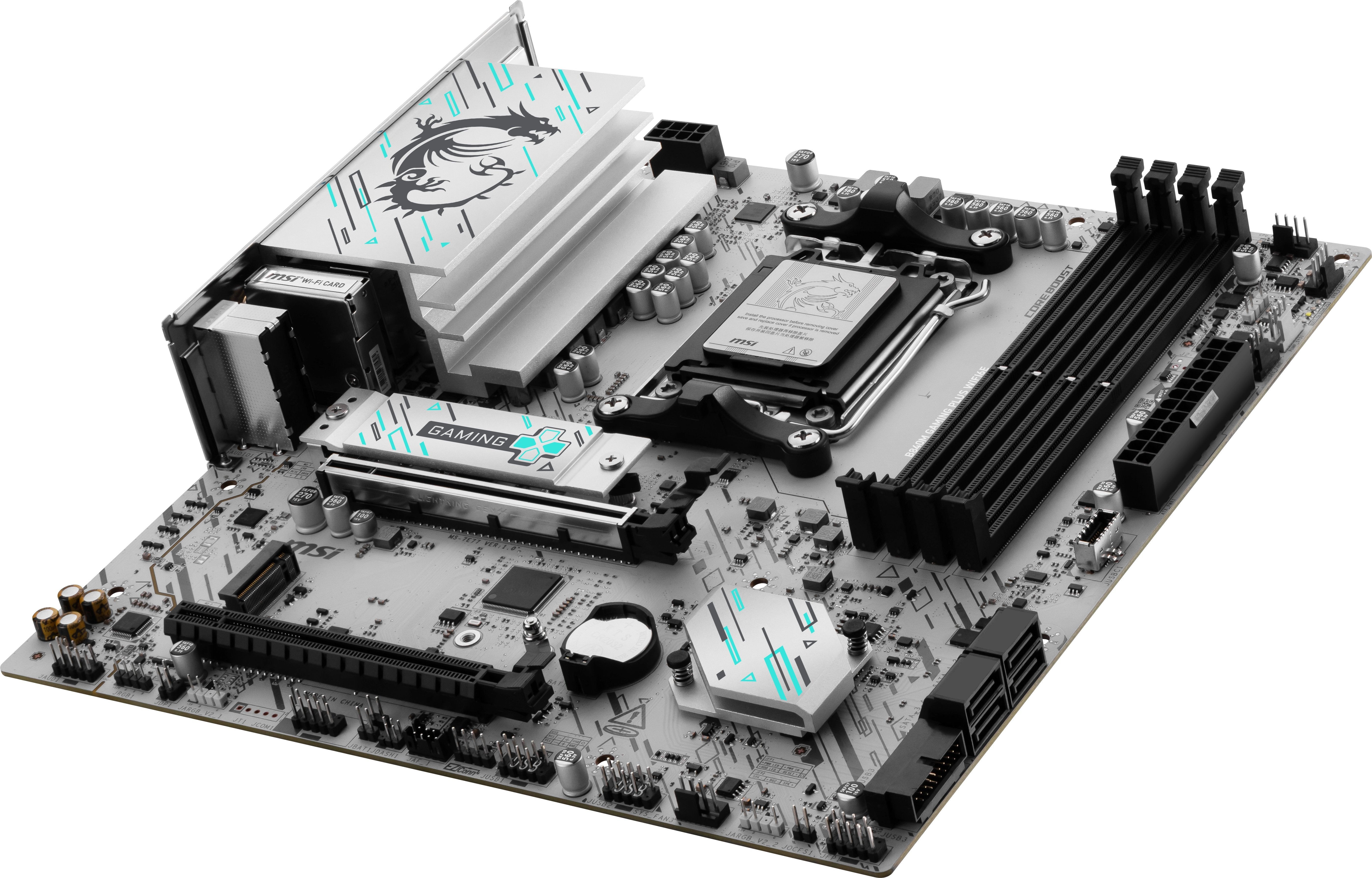 EAN 4711377361811 - MSI B840M GAMING PLUS WIFI6E placa base AMD B840 Zócalo AM5 micro ATX imagen 2