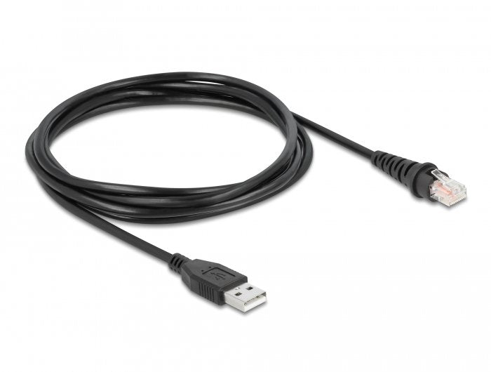 Delock Rj50 Zu Usb 2.0 Typ-A Barcodescanner Cable 1,5 M