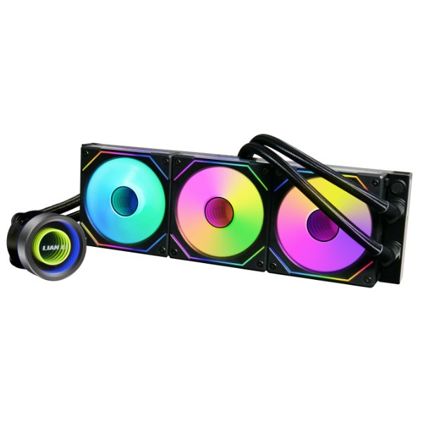 EAN 4718466013545 - Lian Li GA II TRINITY Carcasa del ordenador Sistema de refrigeración líquida todo en uno 12 cm Negro 1 pi imagen 1