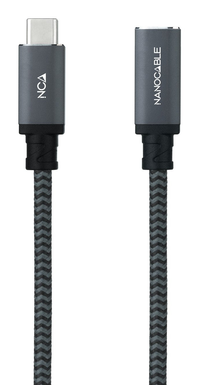 EAN 8433281015395 - Nanocable 10.01.4500-COMB cable USB USB 3.2 Gen 2x2 0,5 m USB C Negro imagen 2