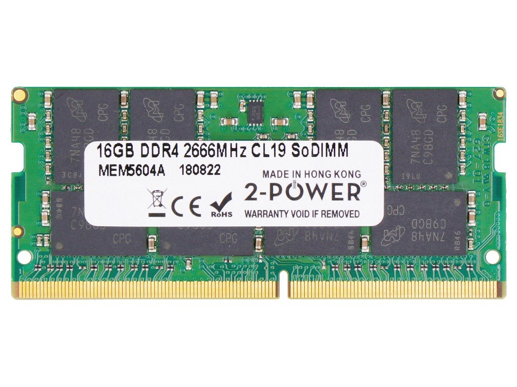 EAN 5054444336190 - 2-Power 2P-4VN07AA módulo de memoria 16 GB 1 x 16 GB DDR4 260-pin SO-DIMM imagen 1