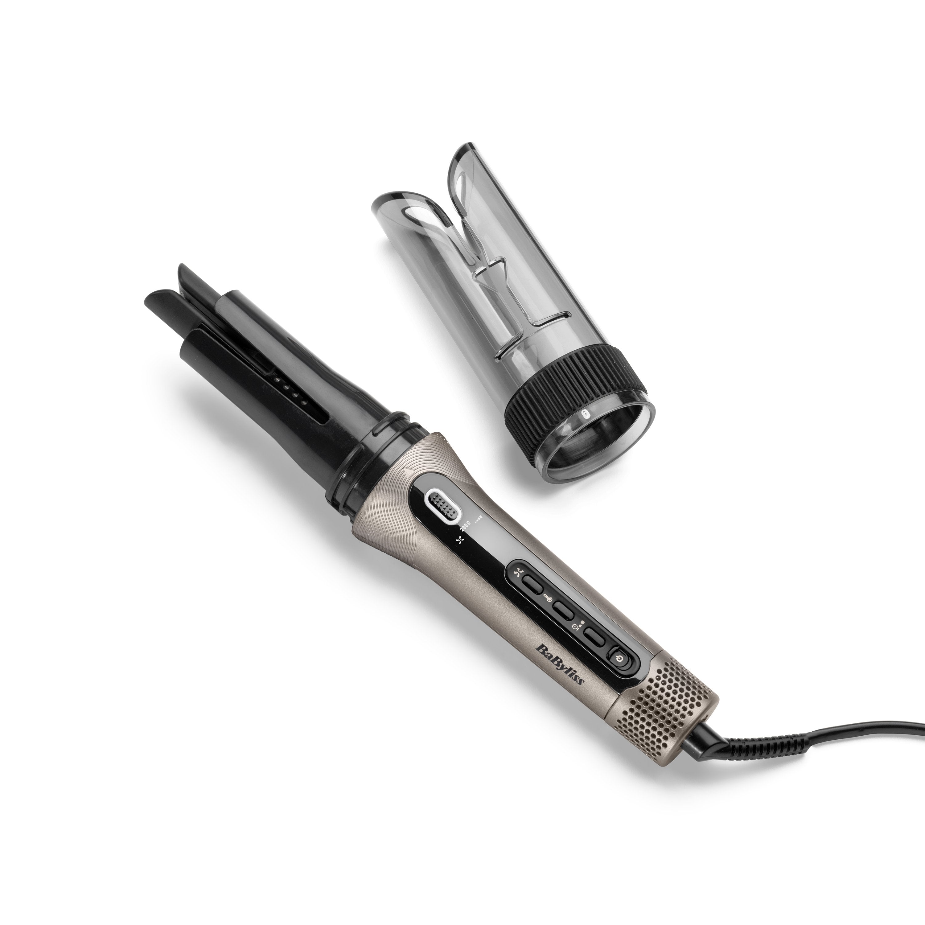 Rizador De Pelo Babyliss Style Secret Air C6688e, Gris Negro