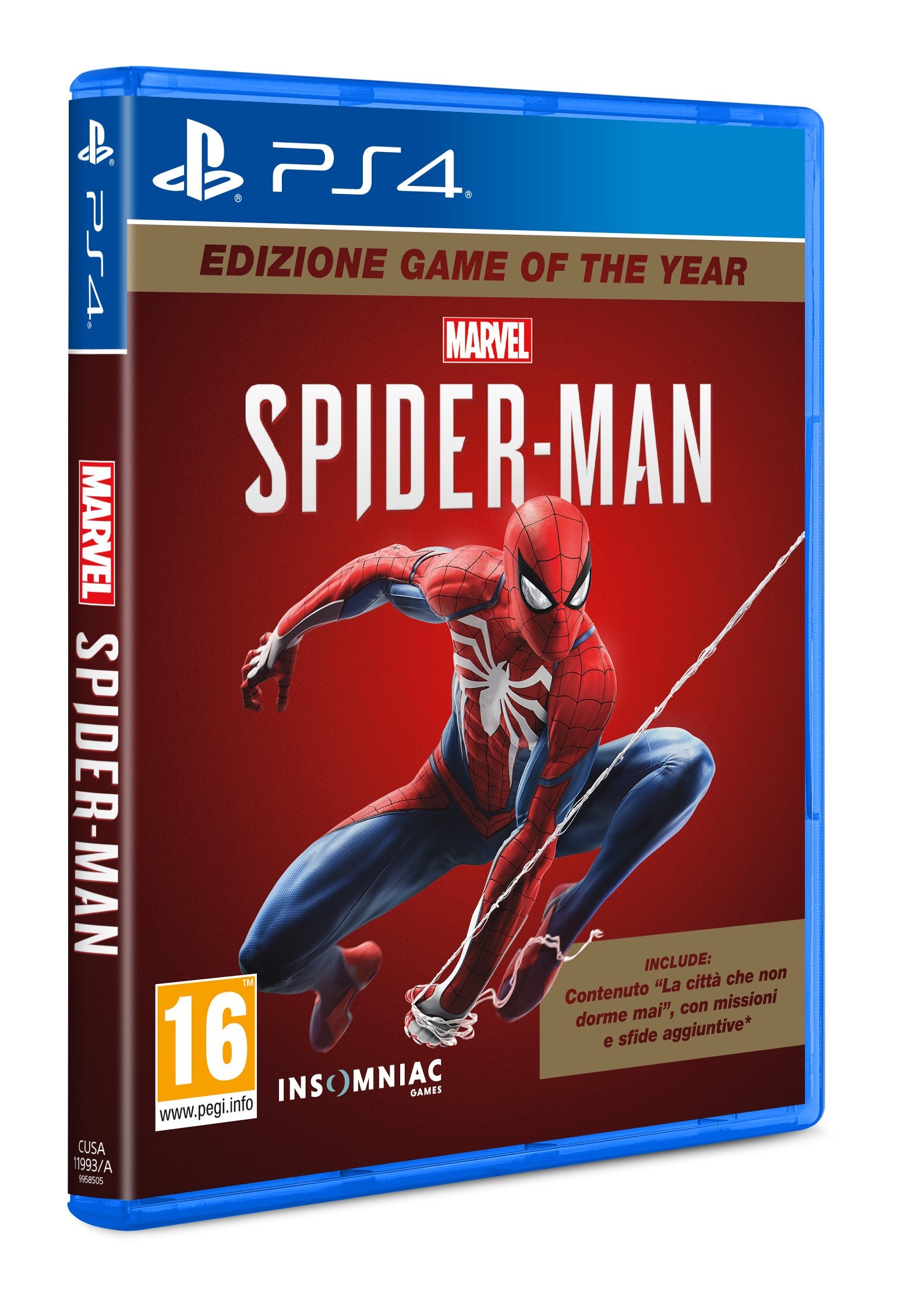 EAN 711719958505 - Sony Marvel's Spider-Man Game Of The Year Italiano PlayStation 4 imagen 2