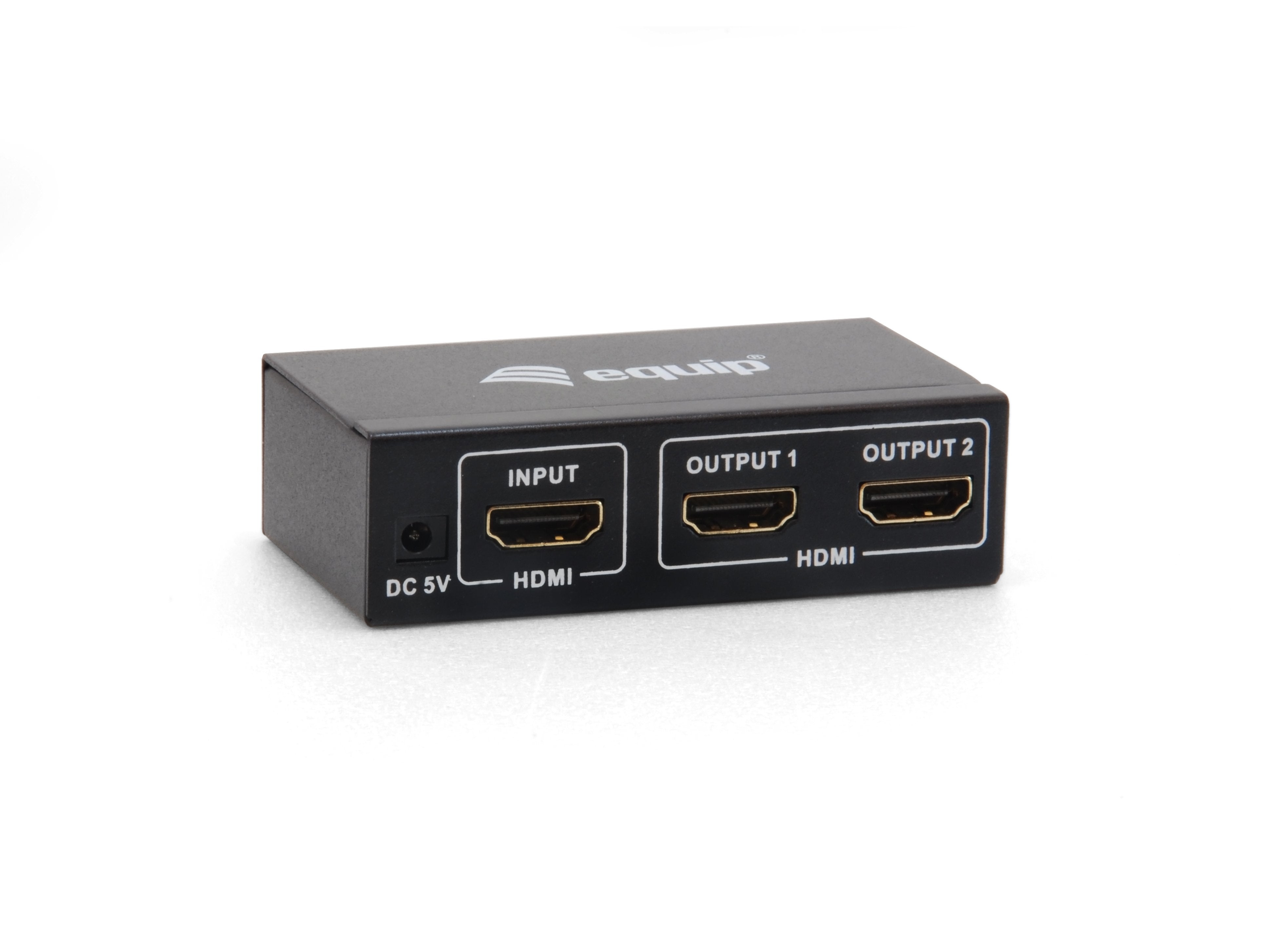 Splitter Hdmi 2 Puertos Con Alimentador