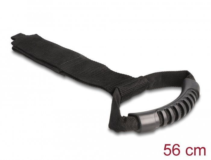 Tragegurt Mit Klettverschluss L 560 X B 50 Mm Schwarz 2 Stück
