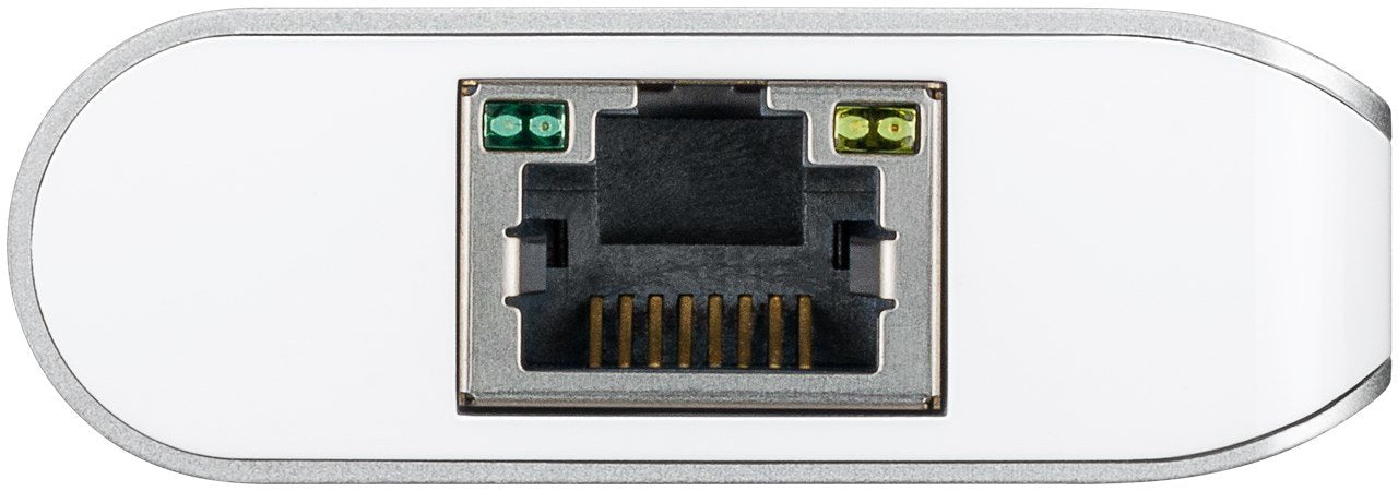 Hub Adaptador Multipuerto Goobay Usb-C Hdmi Usb Cr Rj45 Pd (Aluminio)