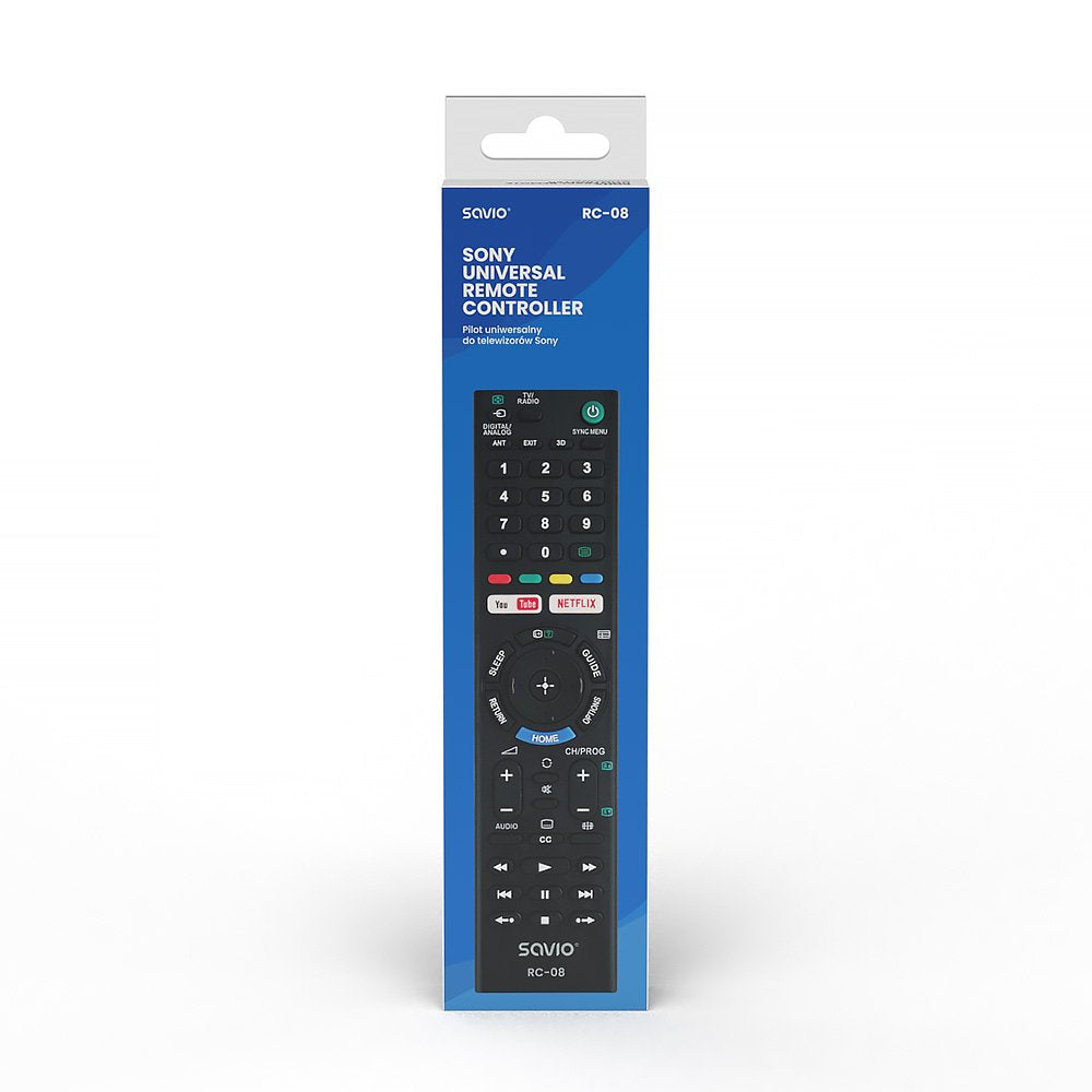 Savio Rc-08 Universal Control Remoto  / Replacement For Sony Tv
