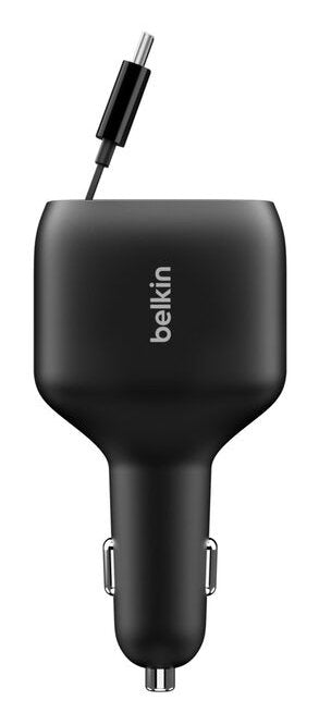 Belkin Boostcharge Kfz-Ladegerät 75w Ausz. Usb-C Kabel Ccc001hqbk