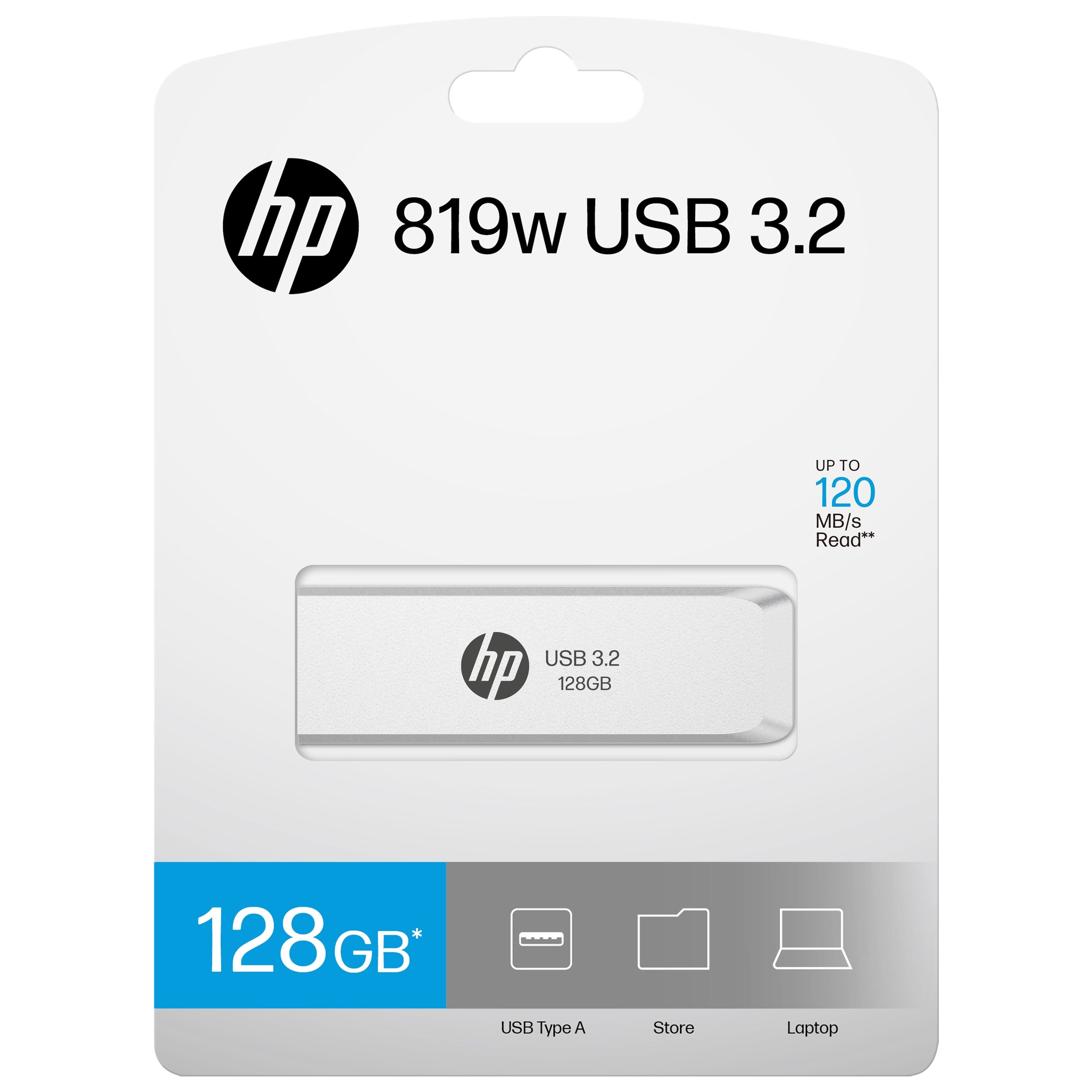 Usb Hp 128gb Flash Drive 819w
