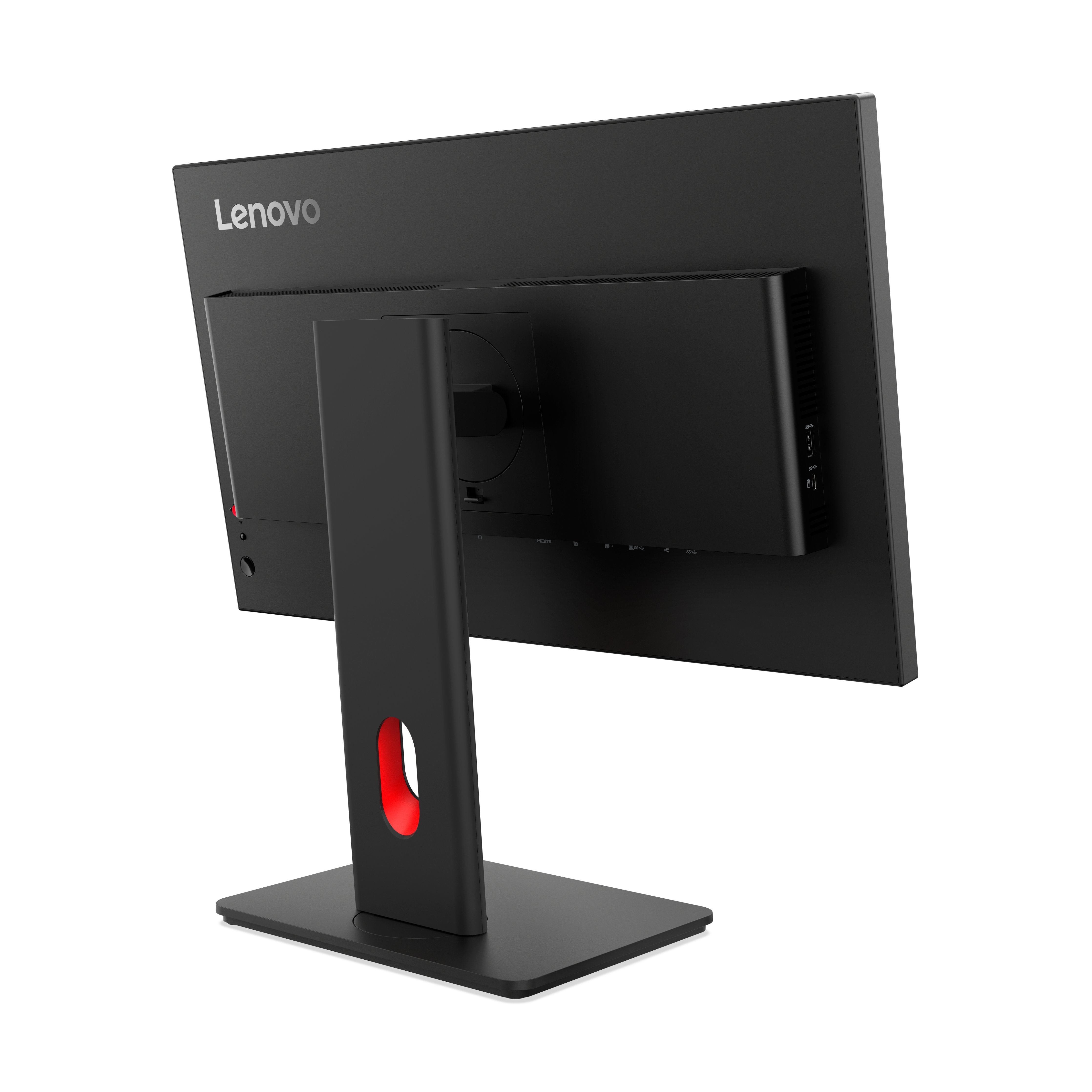 Lenovo Thinkvision T24d-40 Monitor Led 24" (23.8" Visible) 1920 X 1080 Full Hd (1080p) @ 120 Hz Ips 250 Cd/M² 1500:1 4 Ms Hdmi Displayport Usb-C Altavoces Negro Eclipse