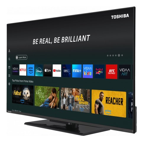 EAN 4024862134853 - Toshiba 43UV3F63DG Televisor 109,2 cm (43") 4K Ultra HD Smart TV Negro 350 cd / m² imagen 3