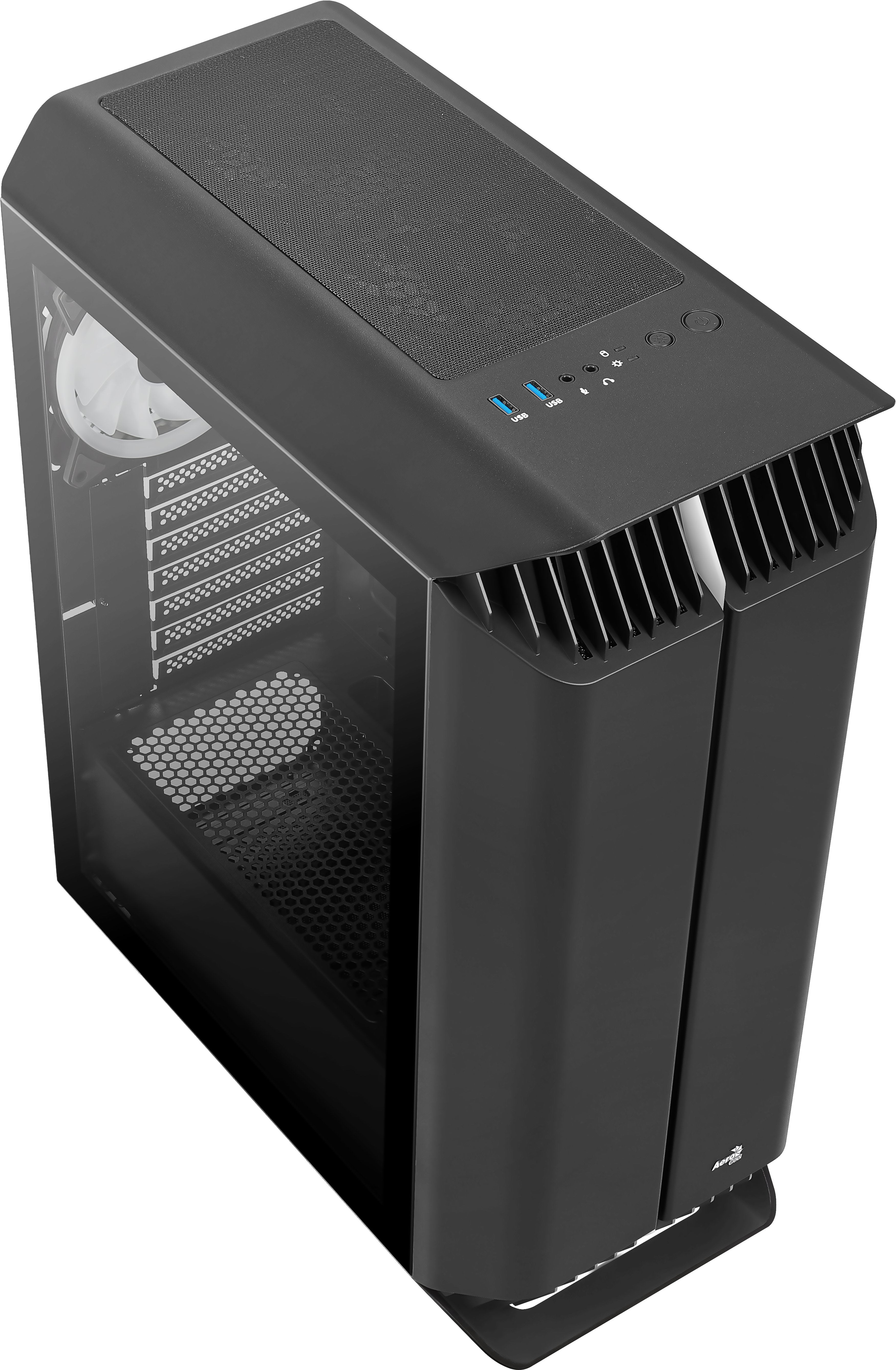 EAN 4711099470310 - Aerocool Gladiator Duo Midi Tower Negro imagen 6