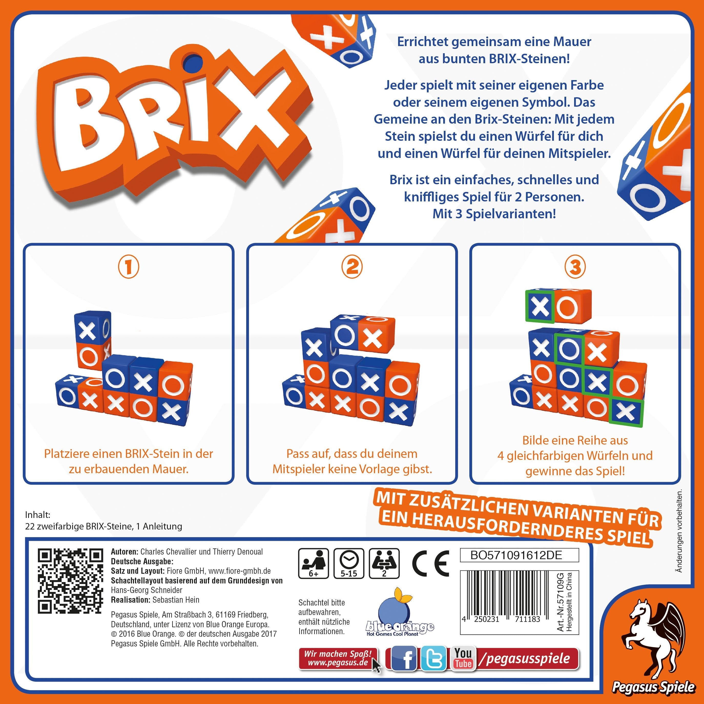 Pegaso Brix, Juego De Mesa 57109g