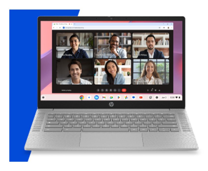 EAN 881767055720 - HP Chromebook 14a-nm0006nsx MediaTek 35,6 cm (14") Full HD 8 GB LPDDR5-SDRAM Wi-Fi 6 (802.11ax) ChromeOS P imagen 5