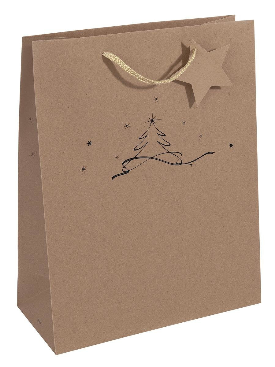 Sigel Geschenktüten Christmas Tree Motiv 26,0 X 33,0 Cm, 5 Unidades