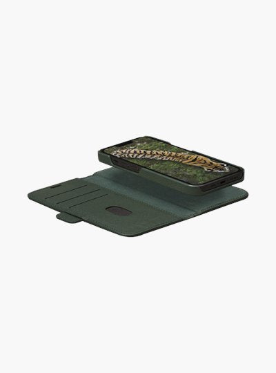 Dbramante1928 New York Funda Con Tapa Para Teléfono Móvil Verde Perenne Para Apple Iphone 12 12 Pro