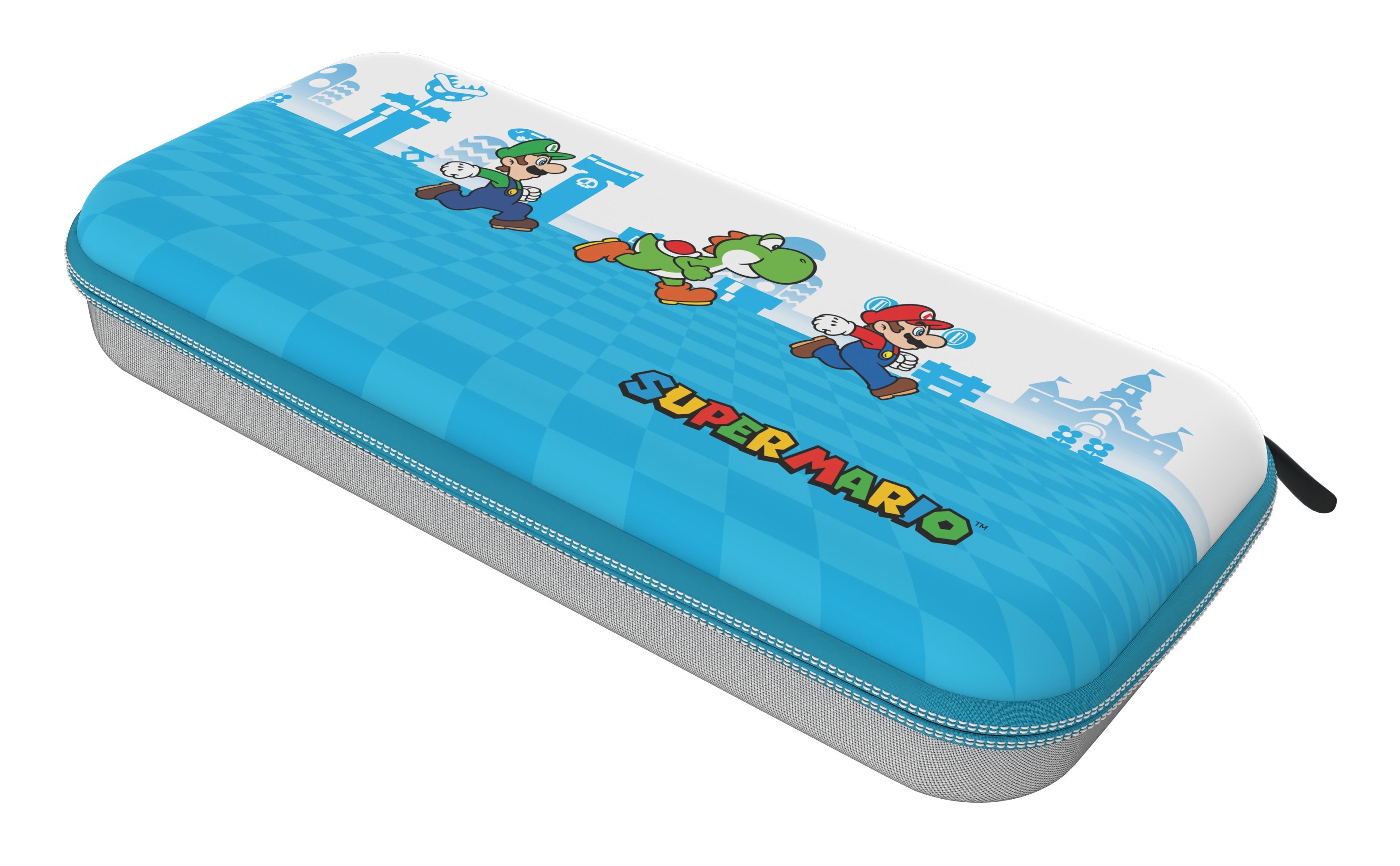 EAN 0708056071004 - PDP 500-218-MRES funda para consola portátil Funda protectora rígida Nintendo Azul, Blanco imagen 2