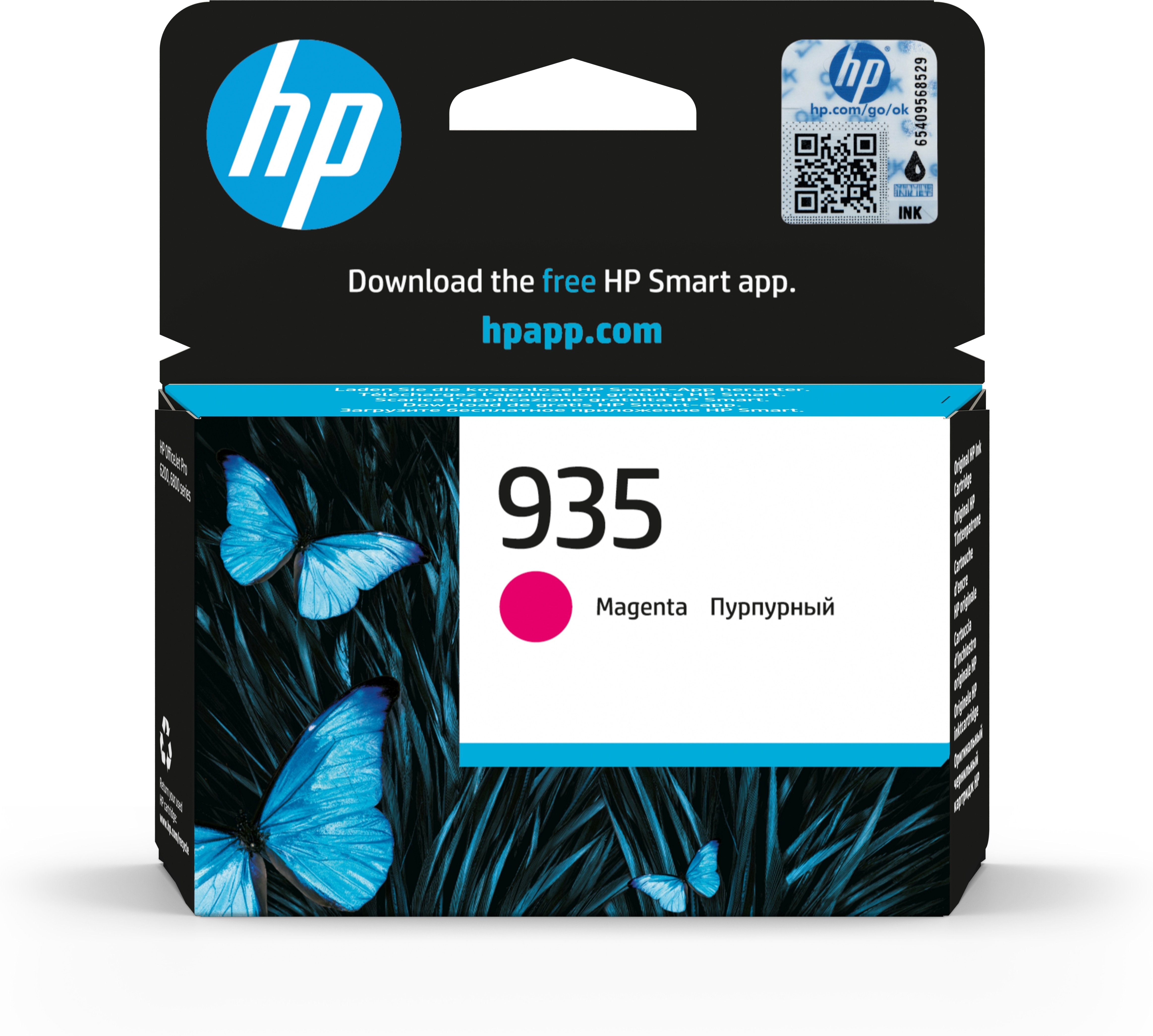 Tinta Original Hp 935 Magenta