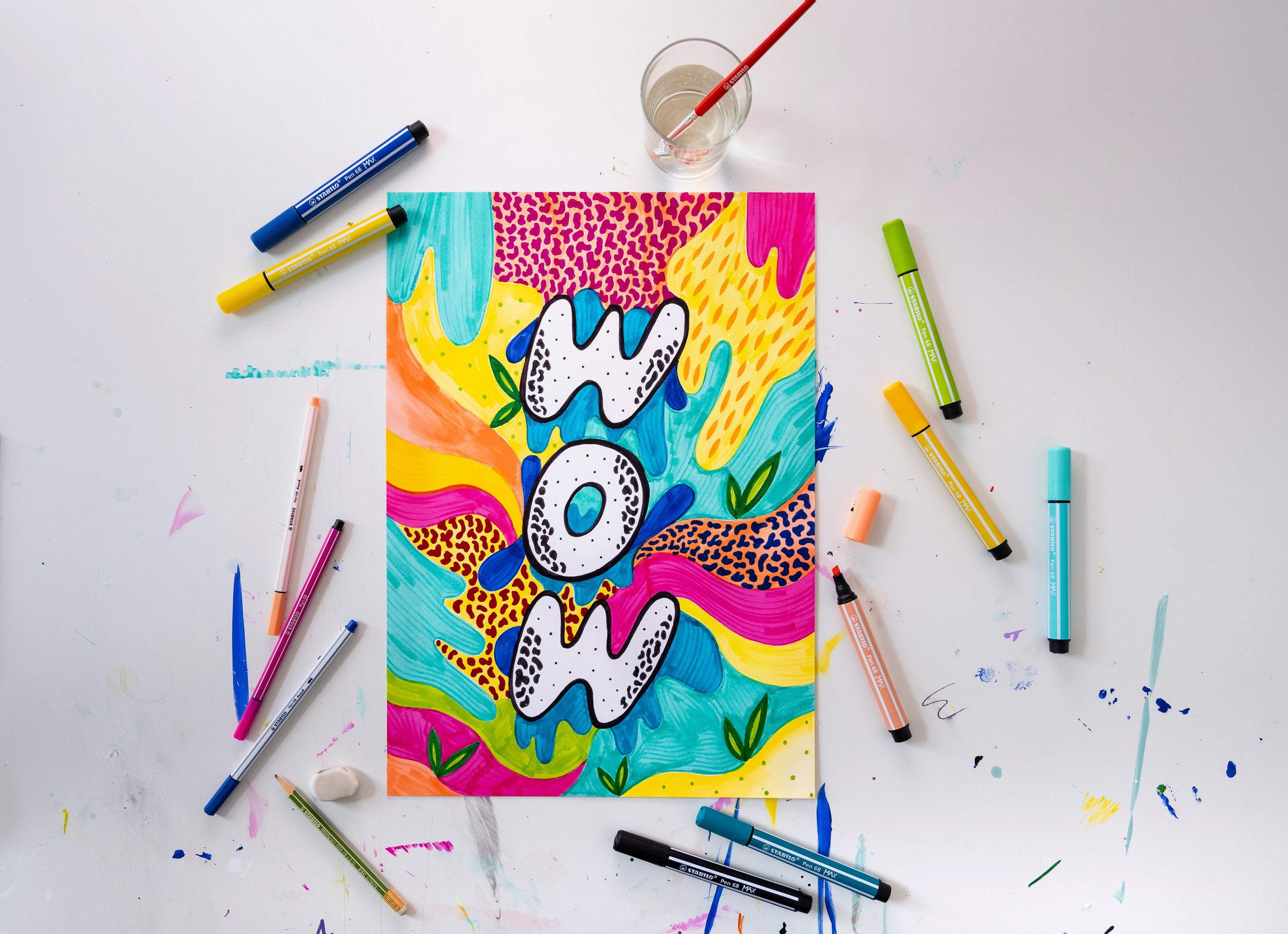 EAN 4006381590020 - STABILO Pen 68 MAX rotulador Colores surtidos 18 pieza(s) imagen 5