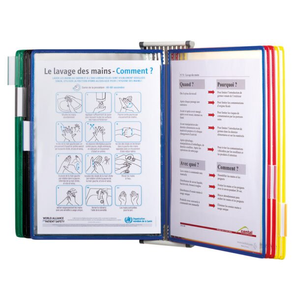 EAN 3377994141093 - Tarifold 414109 soporte para mostrar documentos Pared Retrato A4 imagen 3