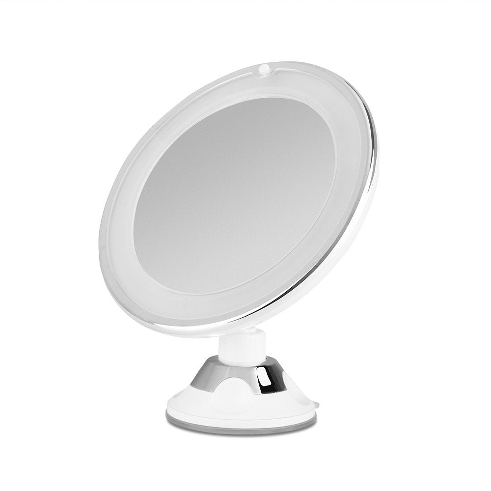 Espejo Cosmético De Pared Con Luz Orbegozo Esp 1010 Ø17cm