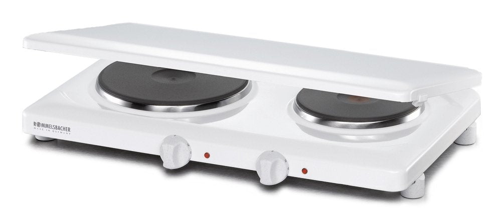 EAN 4001797373014 - Rommelsbacher THL 3097/A hobs Blanco Encimera Hornillo eléctrico / Placa eléctrica 2 zona(s) imagen 1