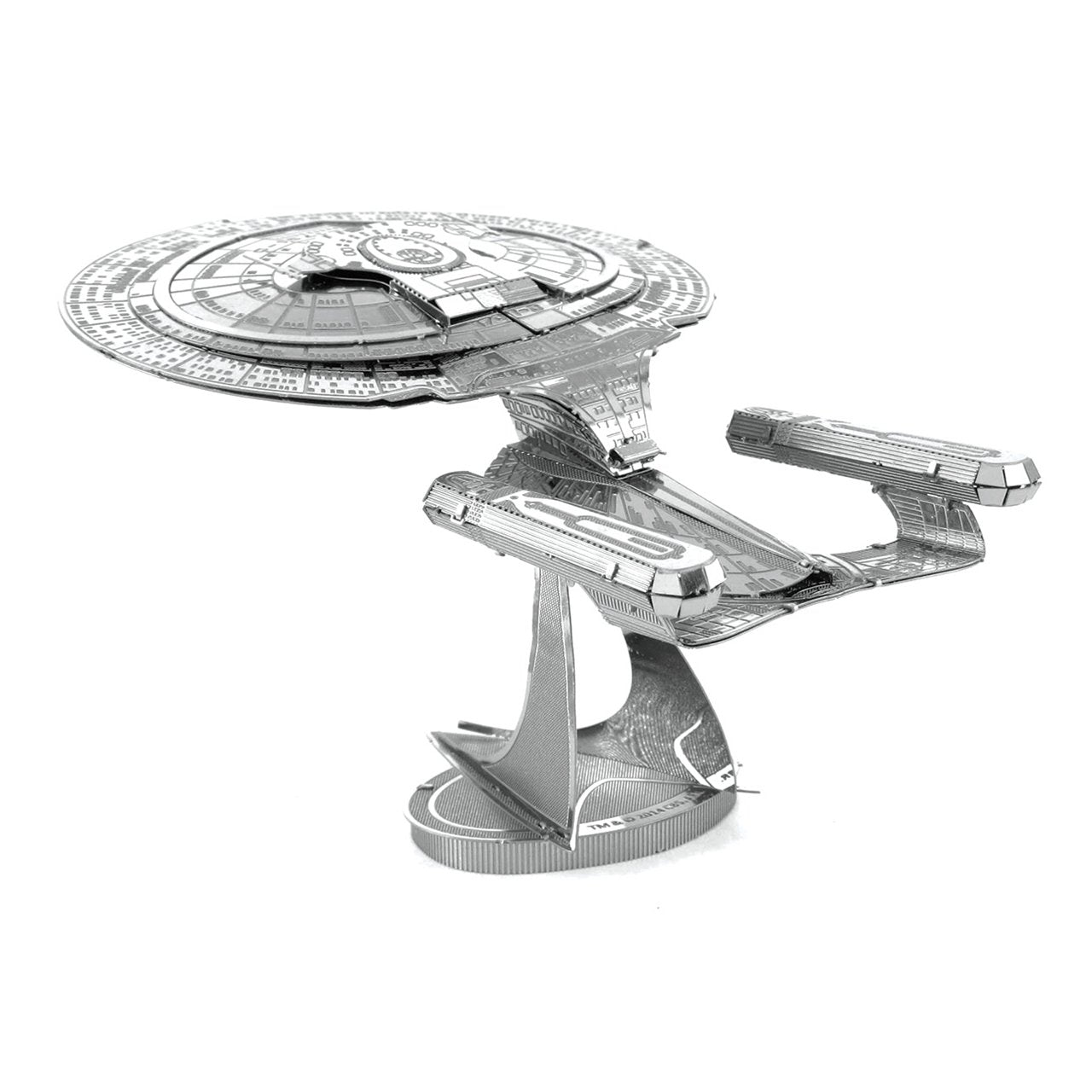 Maqueta 3d Metal Fascinations U.S.S. Enterprise Star Trek Montaje Sin Pegamento Ni Soldadura