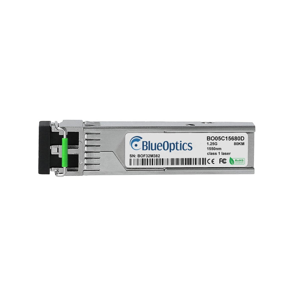 Hpe Compatible Sfp Lc 1000base-Zx Smode 1550nm 80km Ddm Dom