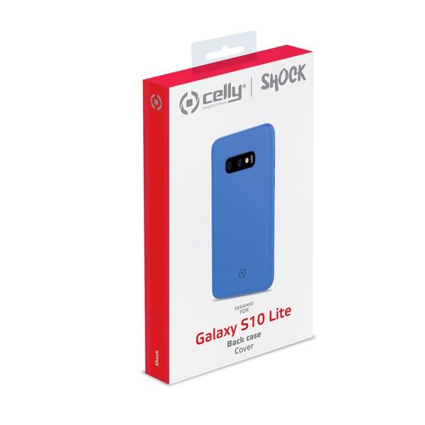 Case Celly Samsung S10e Cover Shock Blue Shock892bl