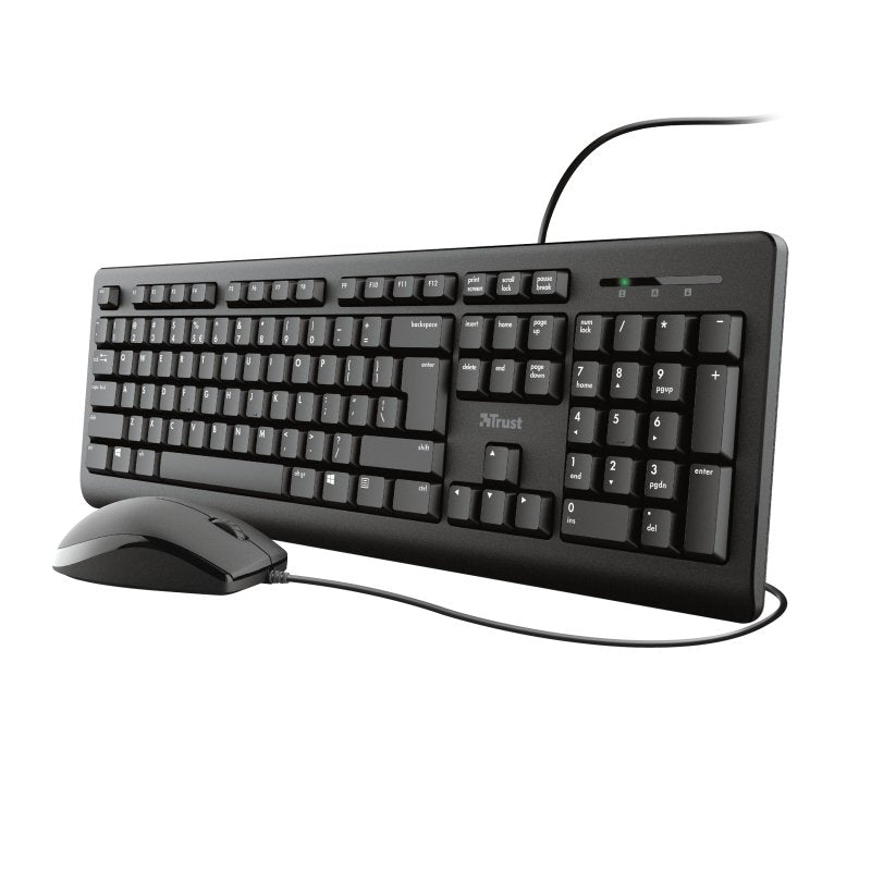 Trust Primo Teclado Ratón Incluido Usb Qwerty Español Negro