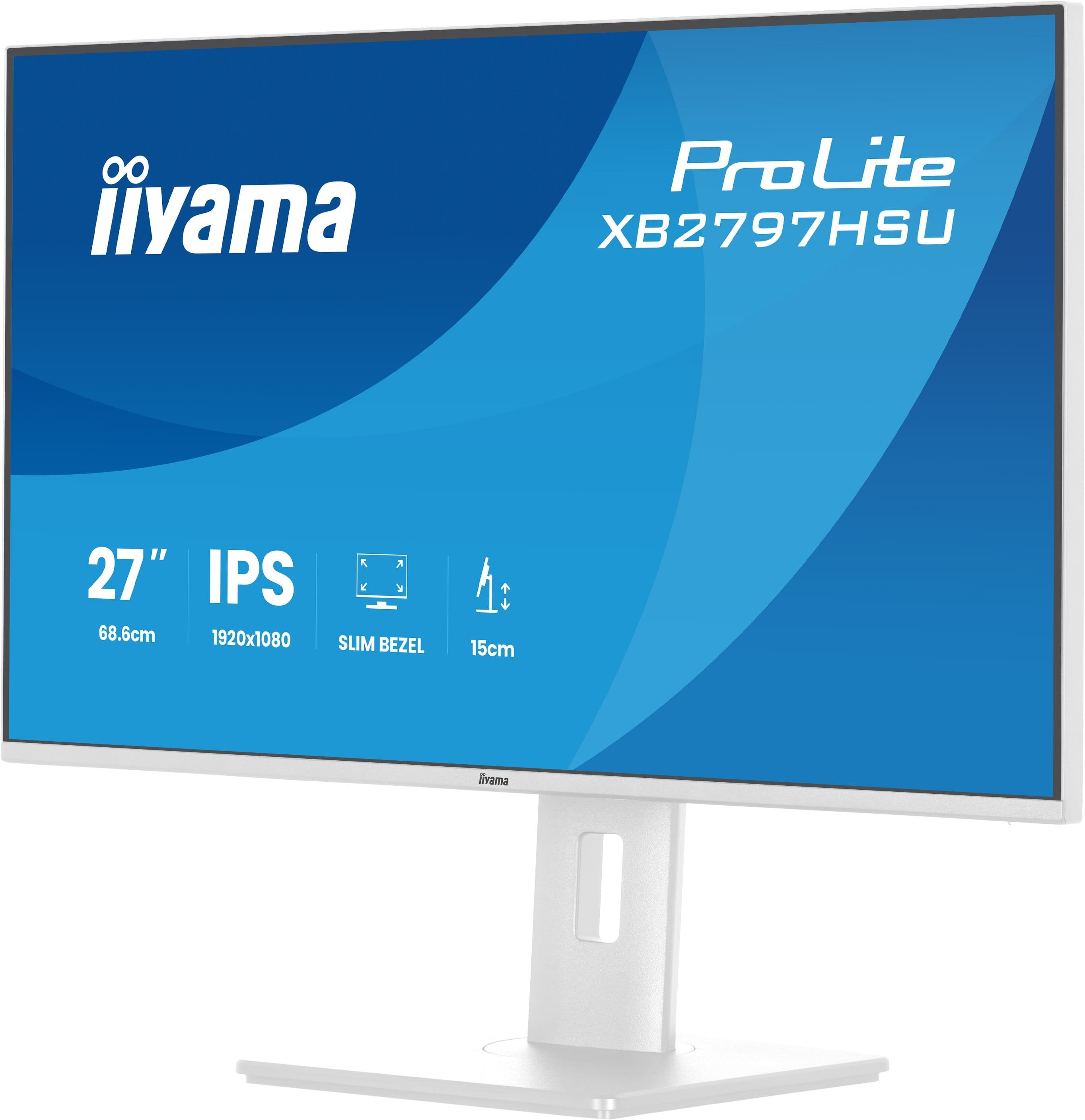 Iiyama 68.6cm 27" Xb2797hsu-W1 16:9 Hdmi+Dp+2xusb-C Ips