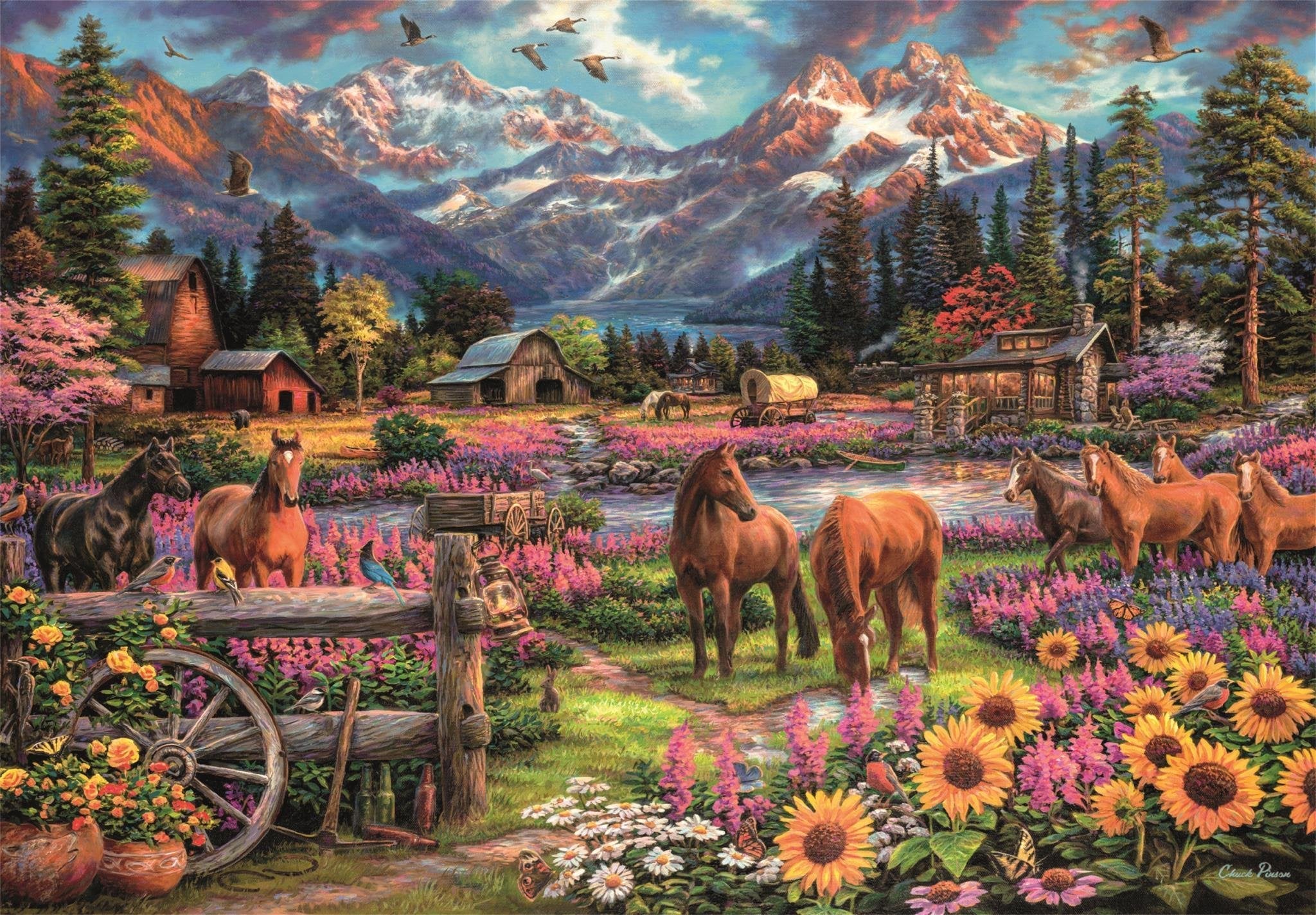 Puzzle Free To Roam 3000pzs