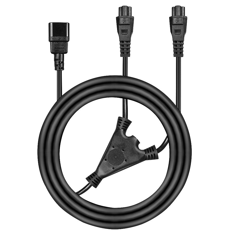 Lindy Iec Y Cable De Alimentación C14 A 2x C5 2,5m