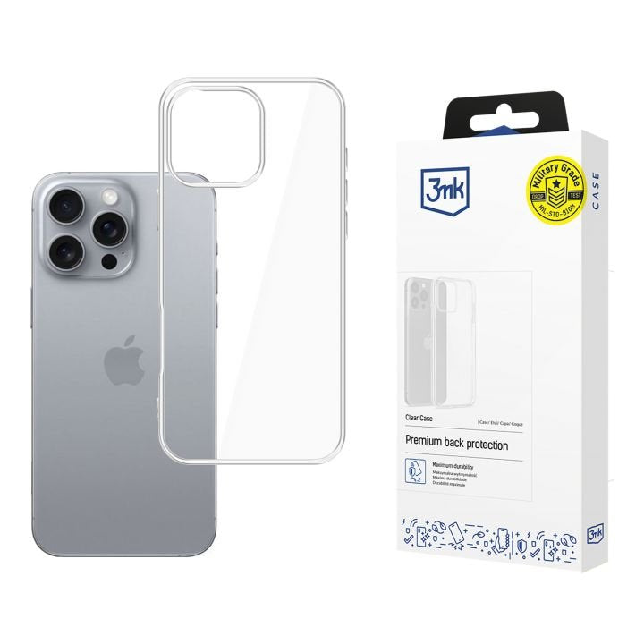 Funda Apple Iphone 16 Pro Max - 3mk Clear