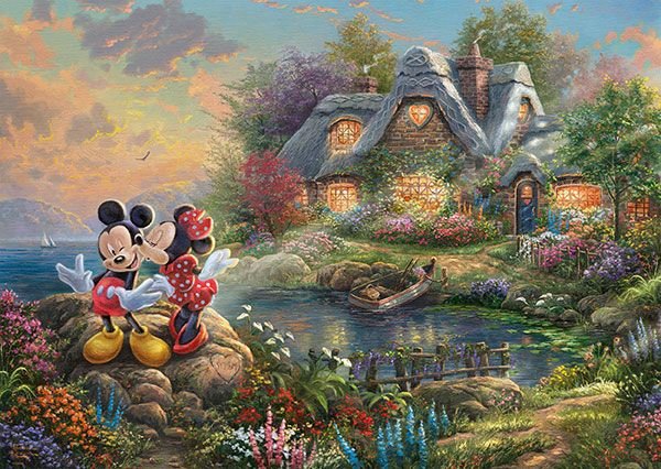Disney, Sweethearts Mickey & Minnie, Puzzle (1000 Piezas)