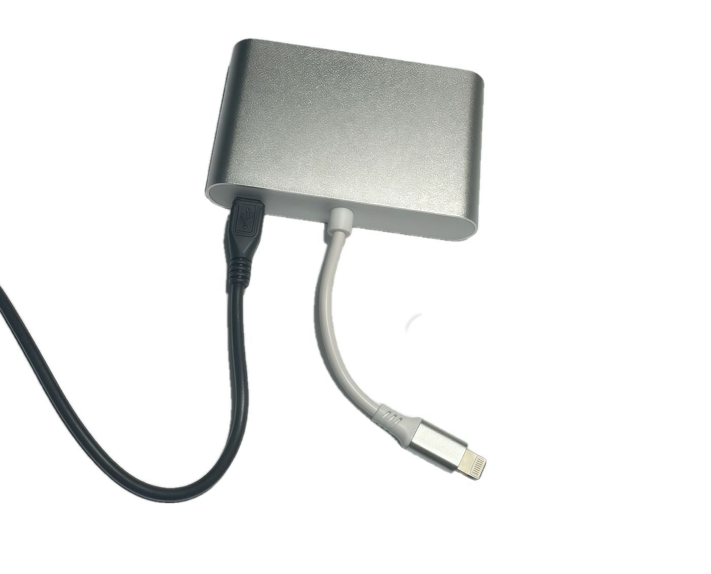 Microconnect Light-Hub4 Hub De Interfaz Lightning 480 Mbit/S Plata