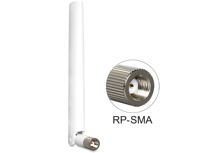 Delock Wlan Antena Rp-Sma Macho 2 - 5 Dbi Omnidir. Blanco