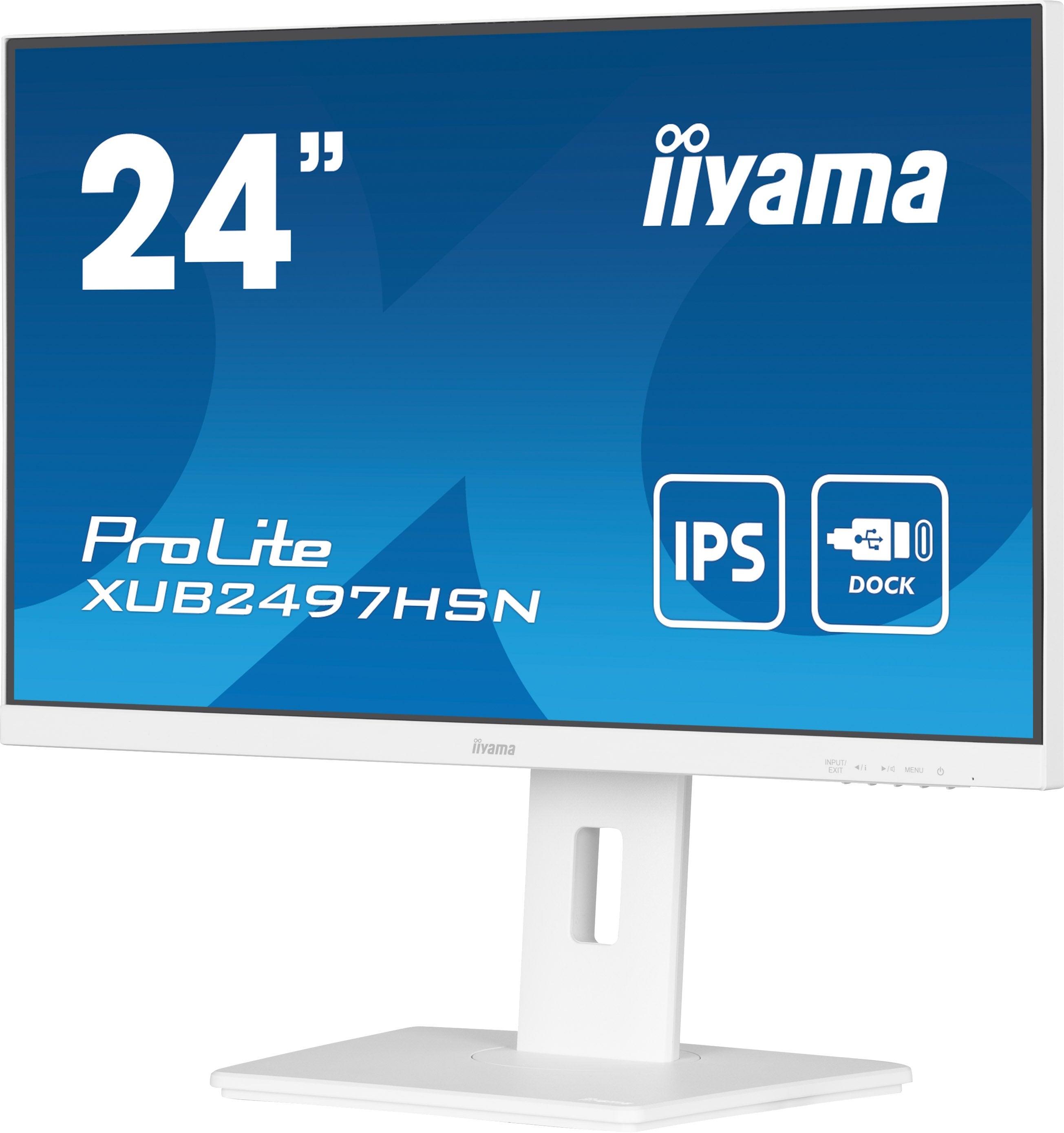 EAN 4948570123223 - iiyama ProLite XUB2497HSN-W1 pantalla para PC 60,5 cm (23.8") 1920 x 1080 Pixeles Full HD LED Blanco imagen 6