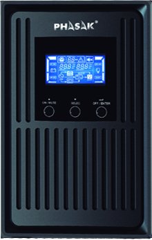 Sai Online Phasak Conqueror Pro 3000 Va Online Lcd 3000va-2700w 3 Salidas Formato Torre