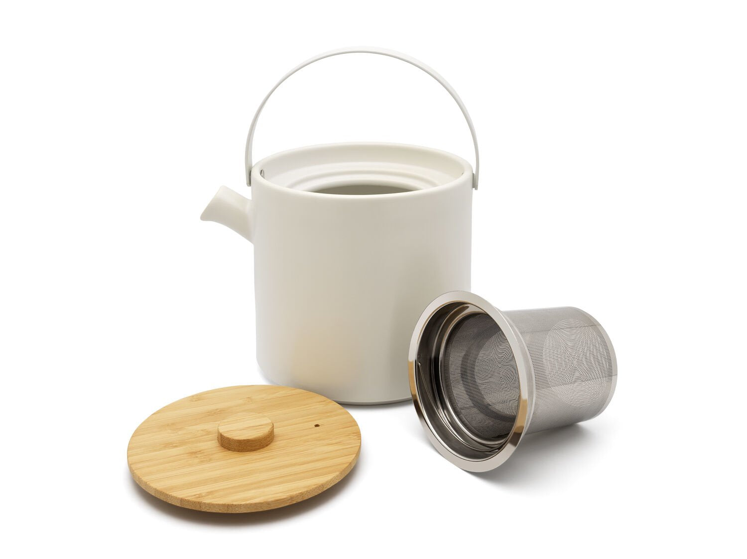 Bredemeijer Juego De Té Umea 1.2l Blanco Con Calentador 142010