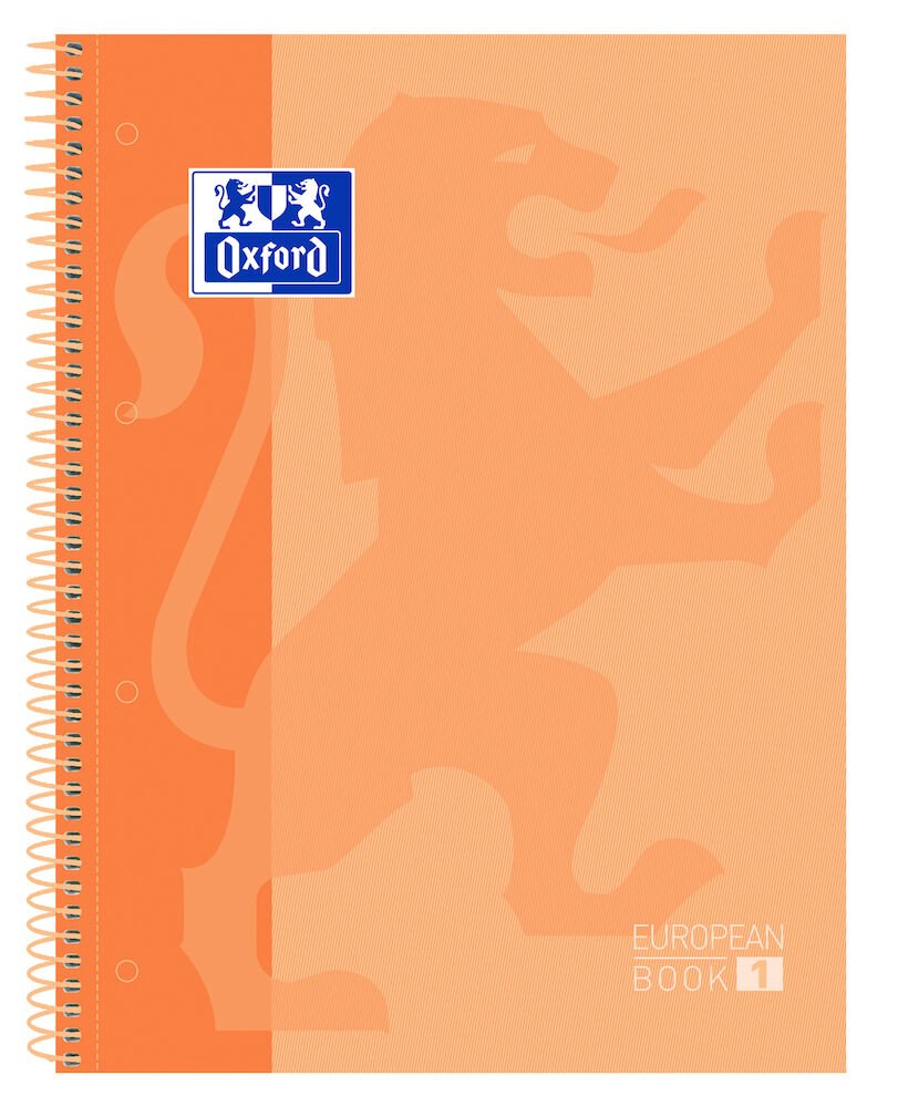 EAN 8412771029180 - Oxford 400119096 cuaderno y block A4+ 80 hojas Durazno imagen 1