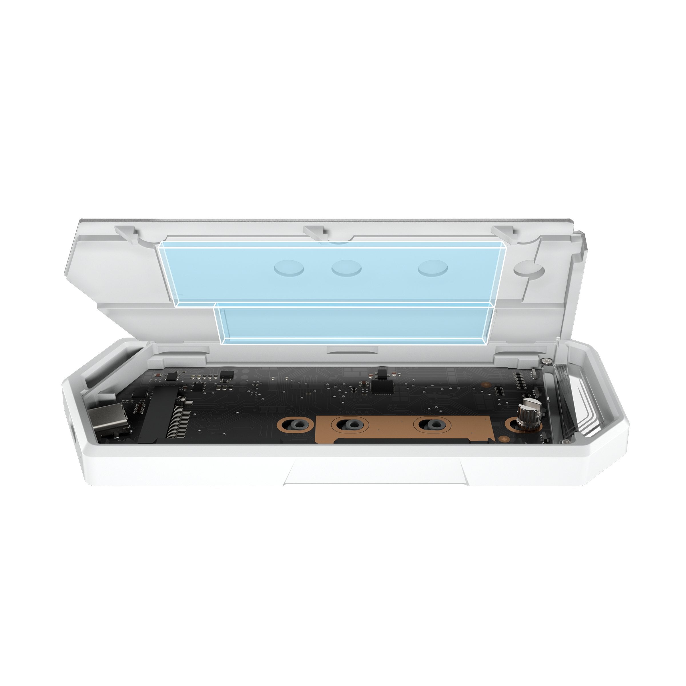 Asus Geh Usb Rog Mrix Arion Miku Wht Ssd Caja