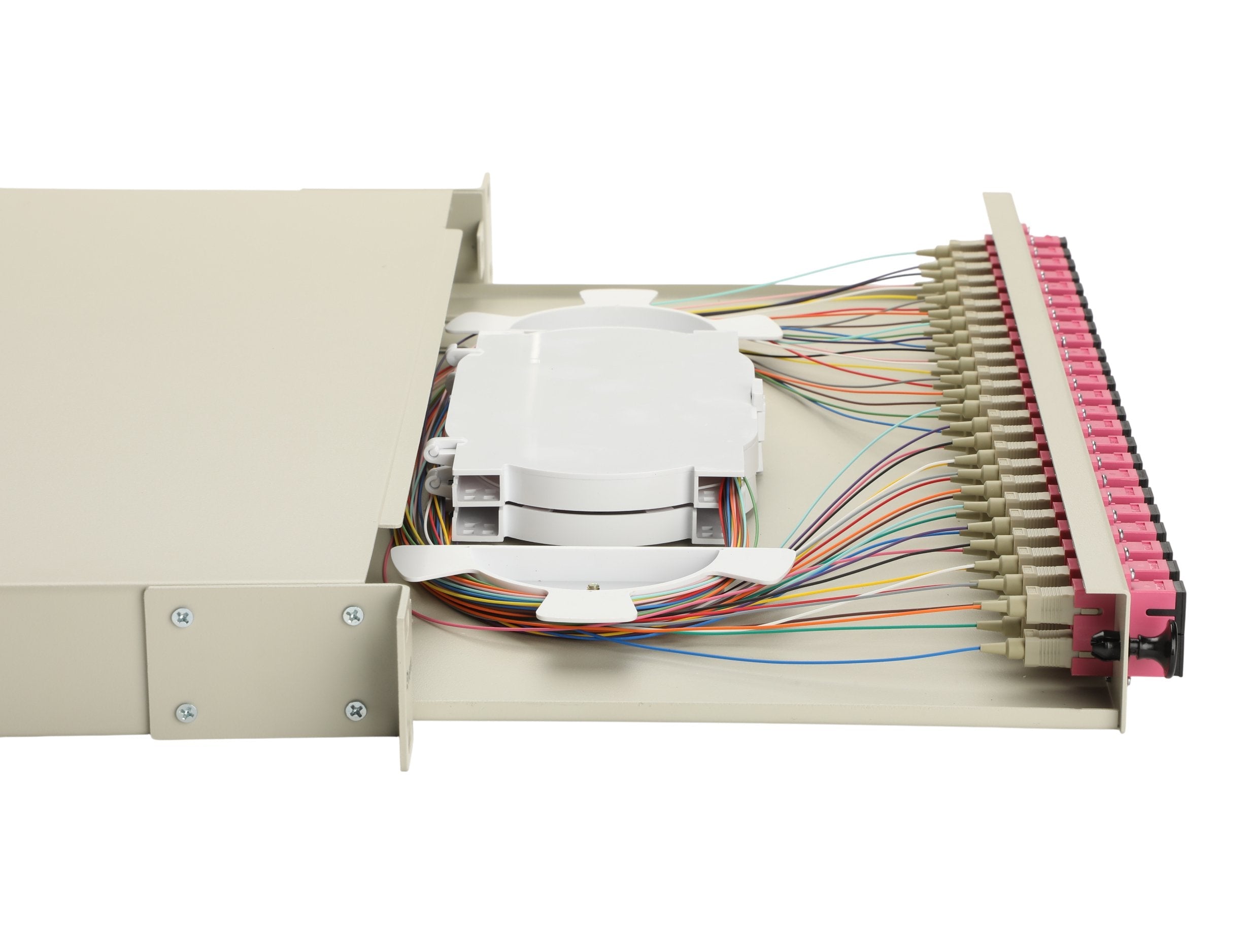 Equip Lwl-Spleisskamen 24-Port Sc-Duplex Om4 1u Komplett Gr
