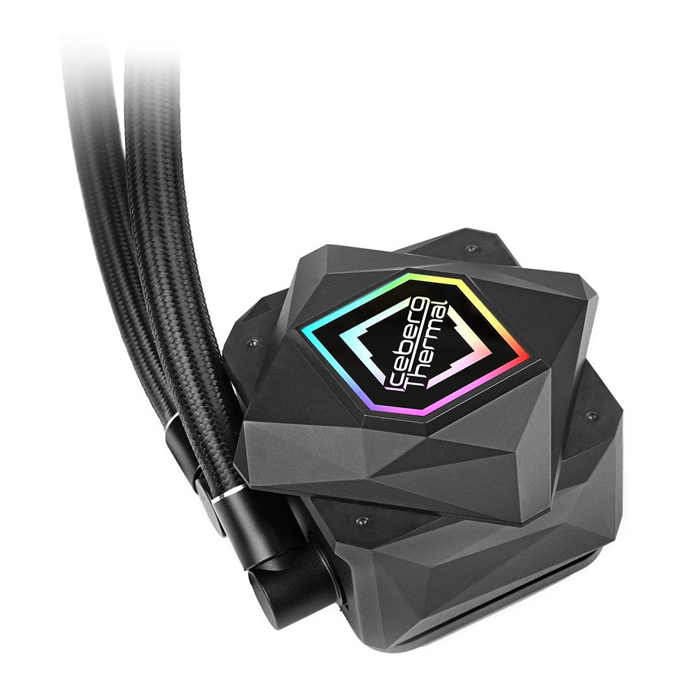 Iceberg Thermal Icefloe Oasis 360 Procesador Sistema De Refrigeración Líquida Todo En Uno 12 Cm Negro 1 Pieza(S)