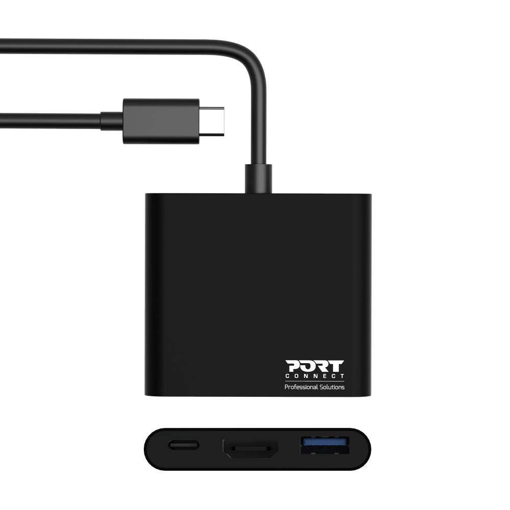 Port Designs Mini Usb-C Docking Station Con Hdmi