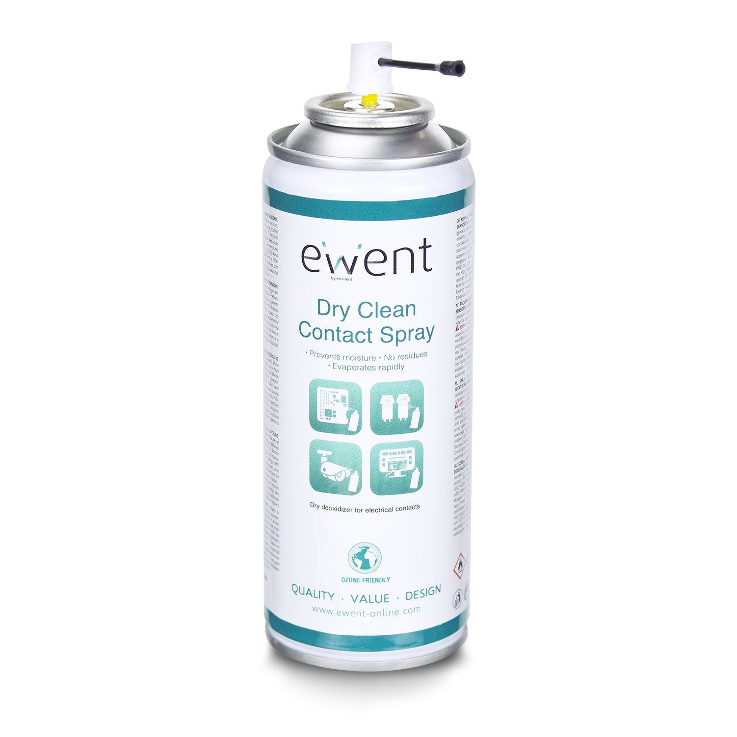EAN 8054392614071 - Ewent EW5614 kit de limpieza para computadora Pantallas / Plásticos, Universal Espray para limpieza de eq imagen 4