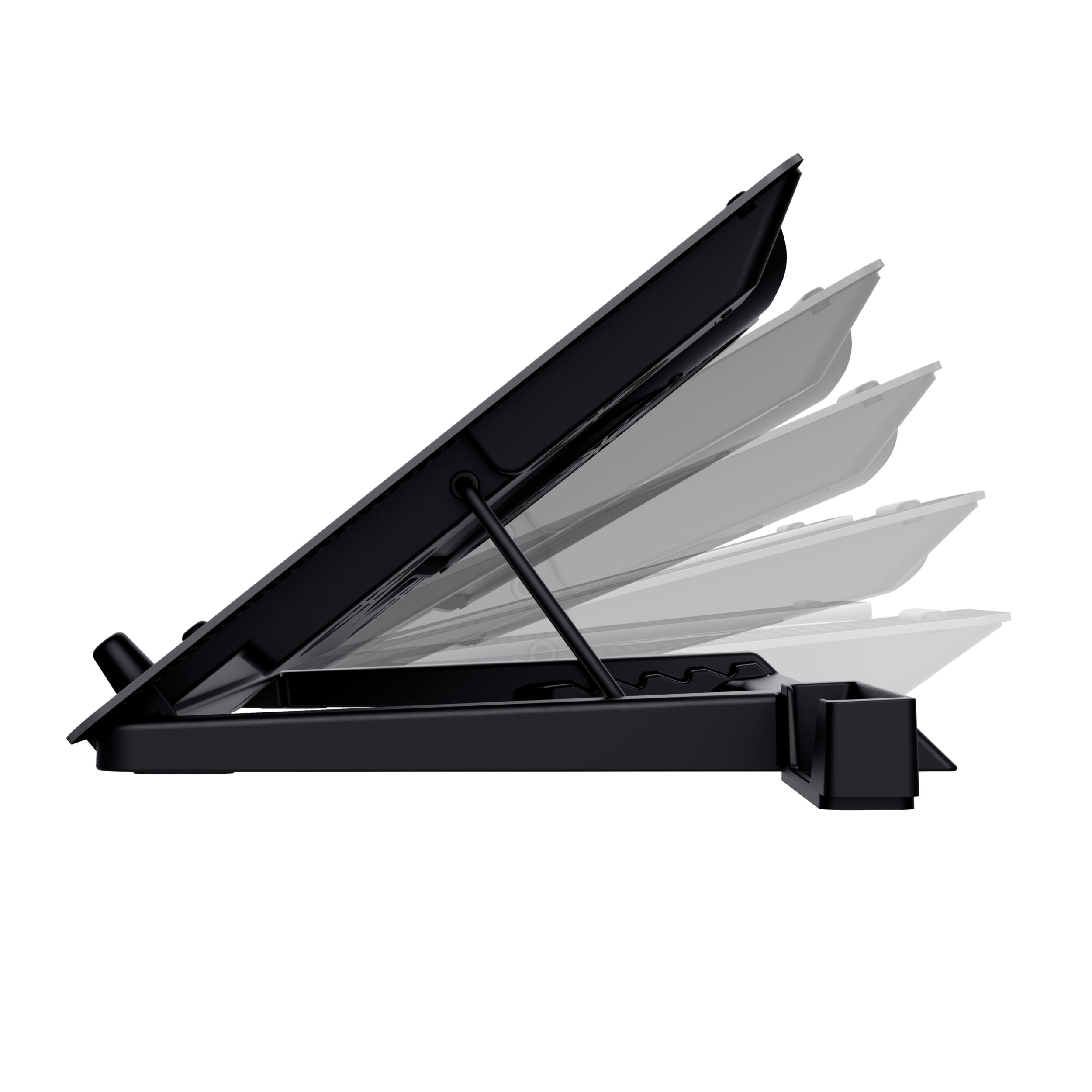 Soporte Refrigerante Trust Gaming Gxt 1125 Quno Para Portátiles Hasta 17.3'/43.9cm 5*Ventiladores Iluminación Led Soporte Para Móvil