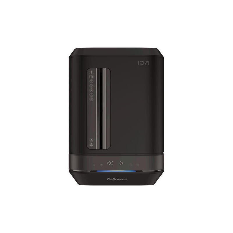 Fellowes Destructora Lx221 Negra Microcor. 2x12mm